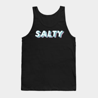 Salty Angry Retro Funny Humor Meme Tank Top